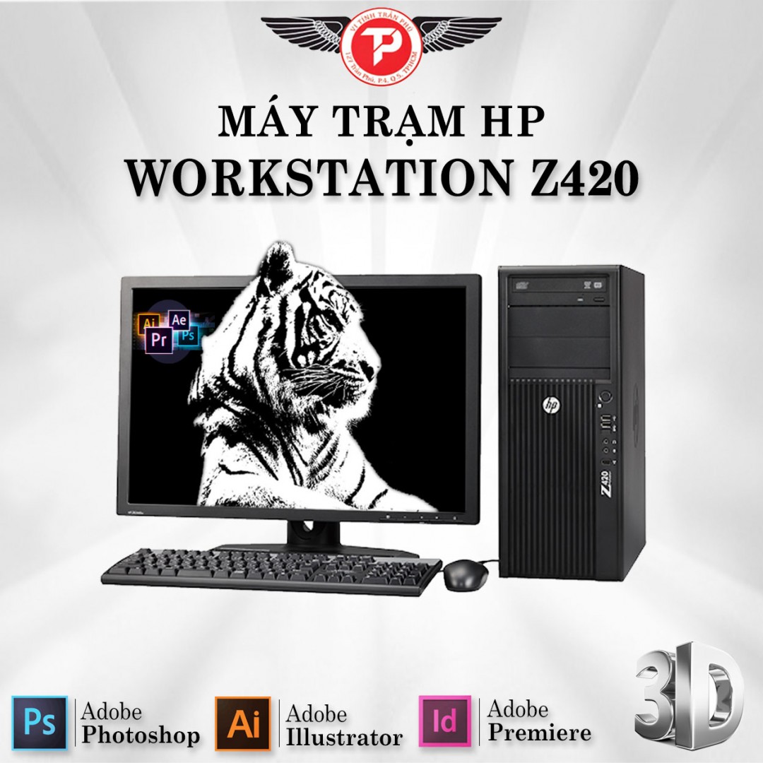 Máy Bộ HP Z420 E5- 2689 – Cấu hình 4